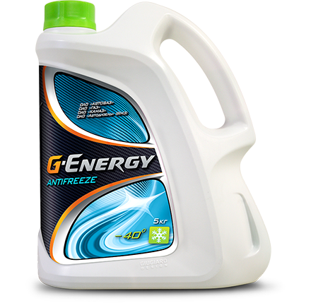ОЖ G-Energy Antifreeze 40 (зеленый) 4,65л/5кг ОЖ G-Energy Antifreeze 40 (зеленый) 4,65л/5кг