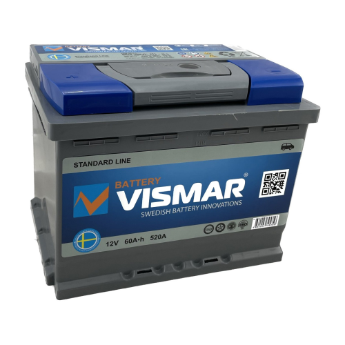 АКБ VISMAR ST 6СТ-60 N (L)-(1) прямая 520А 242*175*190 АКБ VISMAR ST 6СТ-60 N (L)-(1) прямая 520А 242*175*190