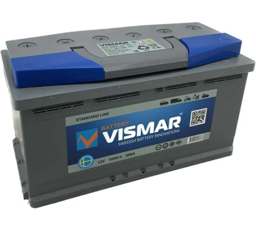 АКБ VISMAR ST 6СТ-100 N (L)-(1) 800A 353*175*190 АКБ VISMAR ST 6СТ-100 N (L)-(1) 800A 353*175*190