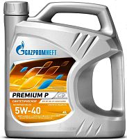 Масло моторное Gazpromneft Premium P 5W-40 4л./3,404 кг.