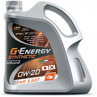 Масло моторное G-Energy Synthetic Far East 0W-20* 4л./3,373кг