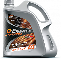 Масло моторное G-Energy Synthetic Long Life 10W-40*  4л./3,432кг