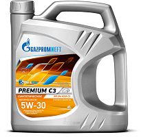 Масло моторное Gazpromneft Premium С3 5W-30 4л./3,41кг