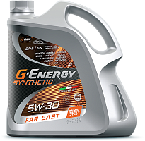 Масло моторное G-Energy Synthetic Far East 5W-30* 4л./3,396кг
