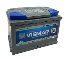 АКБ VISMAR ST 6СТ-75 N (R)-(0) обратная 680A 276*175*190