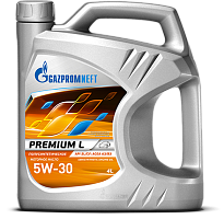 Масло моторное Gazpromneft Premium L 5W-30 4л./3,356кг    н   